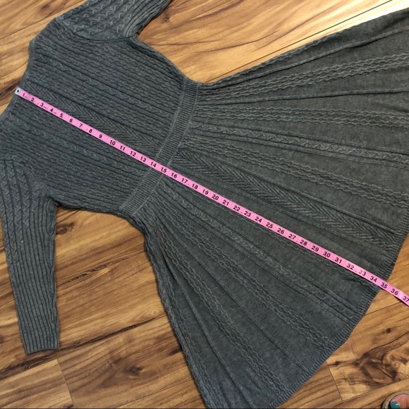 Calvin Klein Grey Sweater Dress - Picture 16 of 16